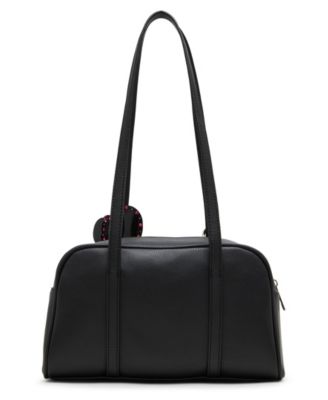 Honey Zipper Bowler Bag