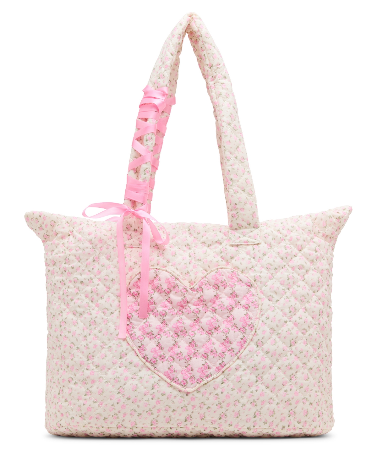 Madden Girl Women's Aelis Large Duffle Bag In Pink