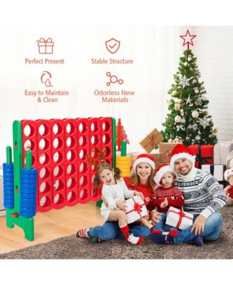 Jumbo 4-to-Score 4 in A Row Giant Game Set for Family
