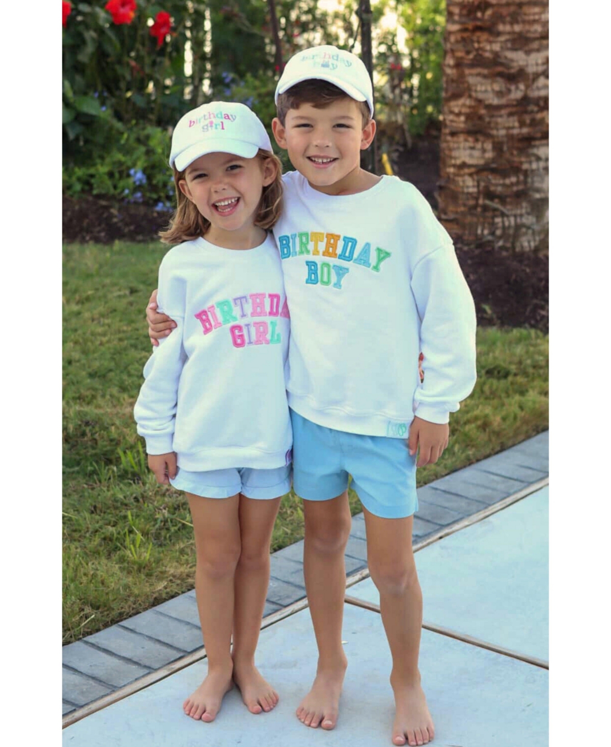 Bits & Bows Baby Boys Birthday Sweatshirt