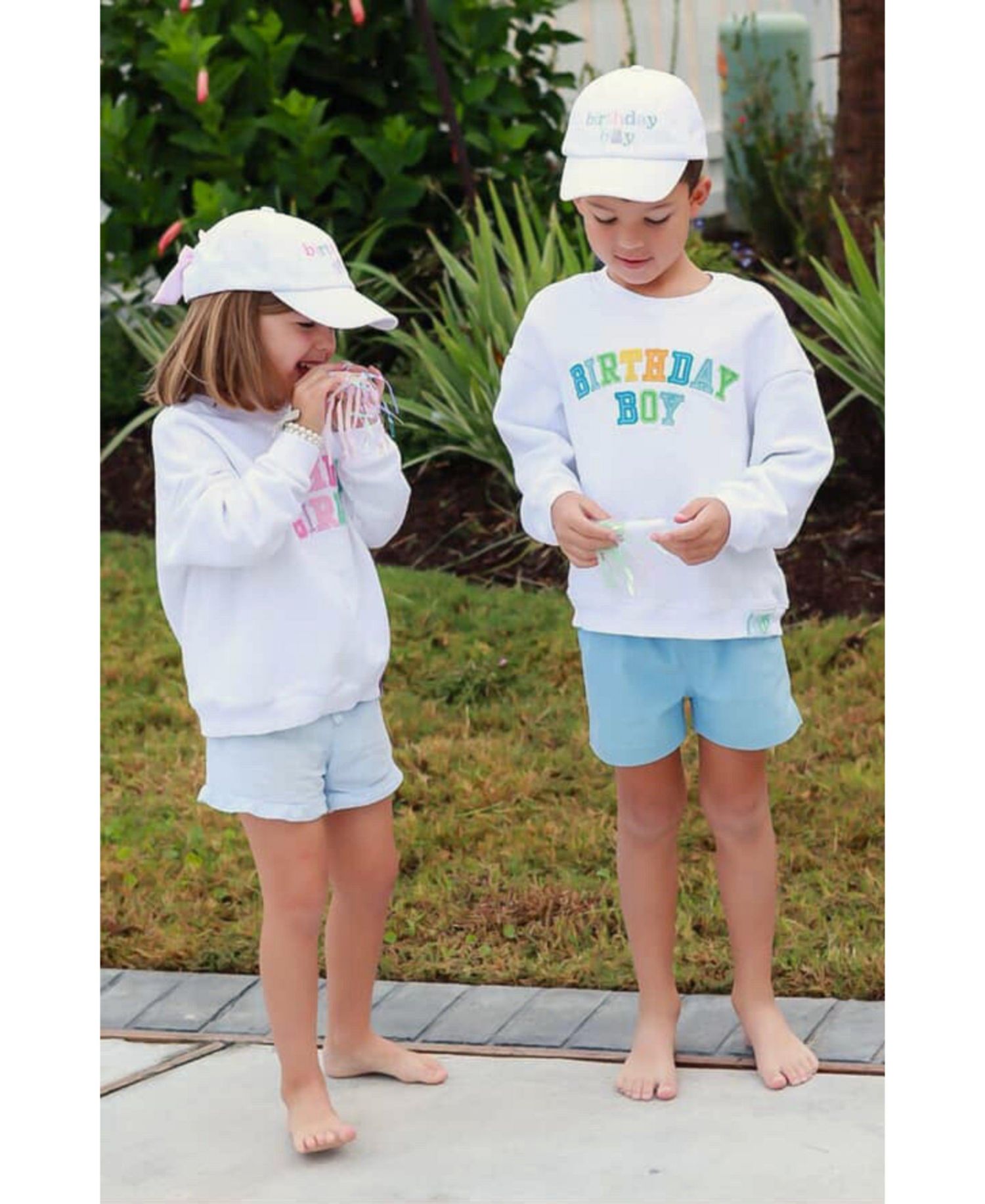 Little/Big Girls Birthday Girl Sweatshirt