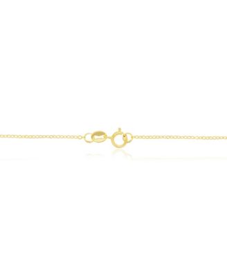 Small Gold Open Clover Bracelet 14K Gold