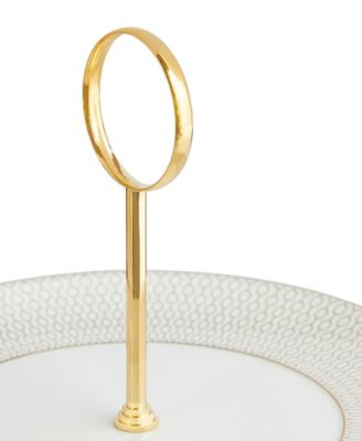 Gio Gold Two-Tier Cake Stand