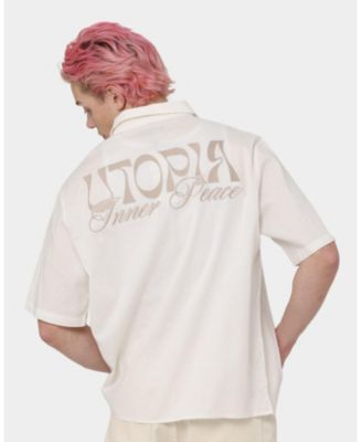 Men's Utopia Linen Blend Button Up Shirt