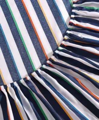 Stripes Game Microfiber 3-Pc. Sheet Set, Twin XL