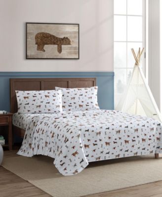 Buddy And Friends Microfiber 4-Pc. Sheet Set, Queen