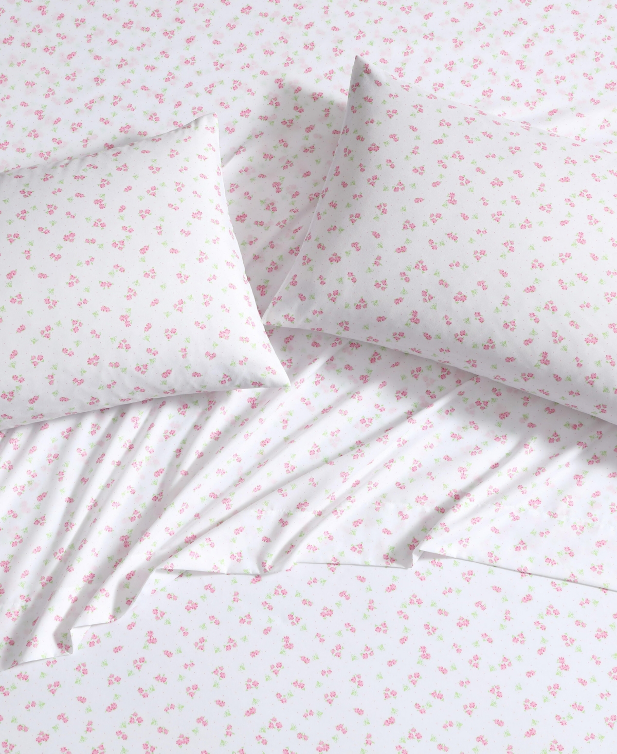 Laura Ashley Busy Bee Microfiber 4-Pc. Sheet Set