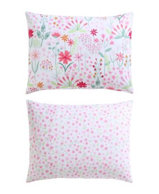 Sunshine Flowers Microfiber 4-Pc. Comforter Set, Full/Queen