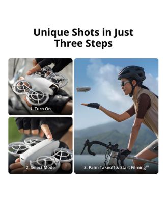 NEO Drone, White, Bundle with RC-N3 Remote Controller, Carrying Case and 20" Foldable Landing Pad Pro