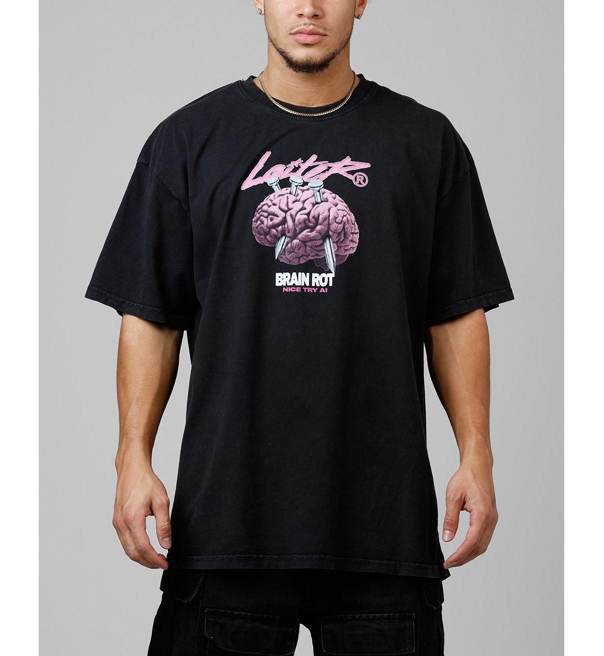 Loiter Men's Brain Rot Vintage Std Tee