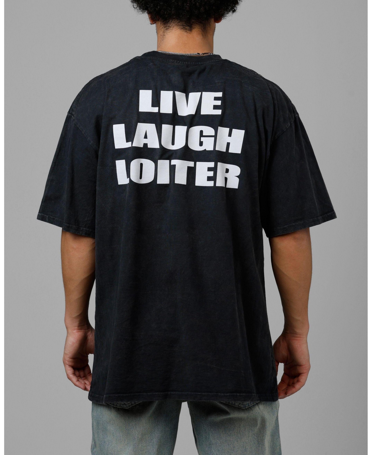 Loiter Men's men Live Laugh Love Drop Tee