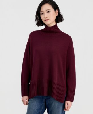 Women's Wool Turtleneck Sweater