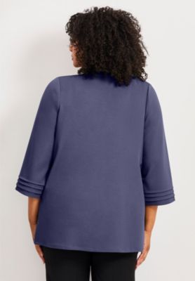 Plus Size Cascade Jacket