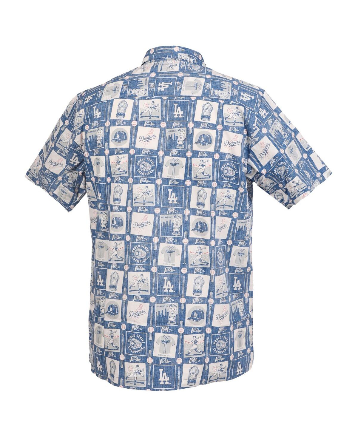 Reyn Spooner Men's Royal Los Angeles Dodgers Champs Scenic Button-Down Shirt