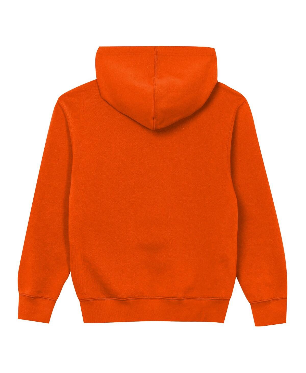 Outerstuff Toddler Orange Denver Broncos Back to Basics Hoodie