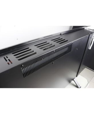 Smart 50" WiFi-Enabled Electric Fireplace Heater, Recessed in-Wall and Wall-Mounted