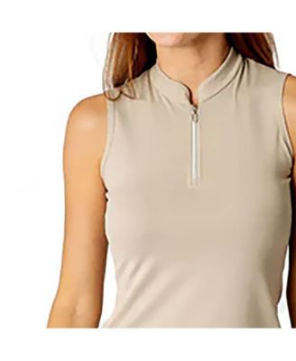 Plus Size Golf Polo Sleeveless top