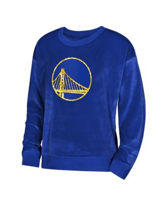 Big Boys and Girls Royal Golden State Warriors Step Back Sweatshirt