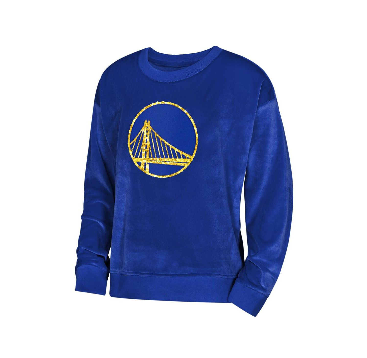 Big Boys and Girls Royal Golden State Warriors Step Back Sweatshirt