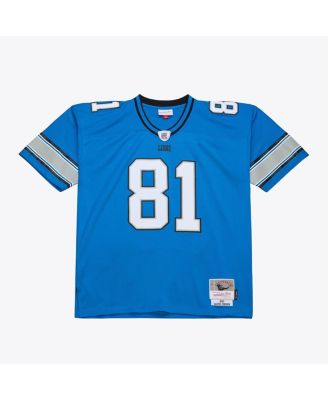 Men's Calvin Johnson Blue Detroit Lions 2007 Legacy Replica Jersey