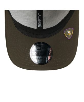 Men's Camo Minnesota Vikings 2025 Salute to Service 39THIRTY Flex Hat