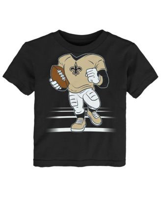 Toddler Black New Orleans Saints Game Fit T-Shirt