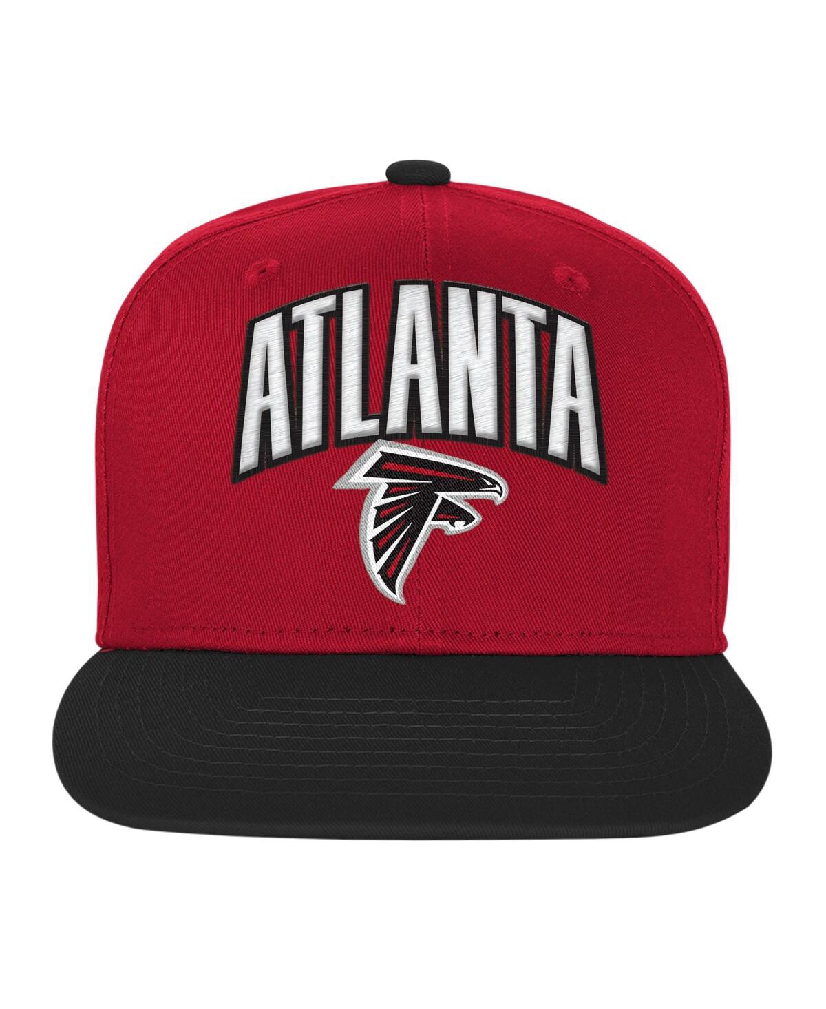 Outerstuff Preschool Red Atlanta Falcons Essentials Snapback Hat In Red