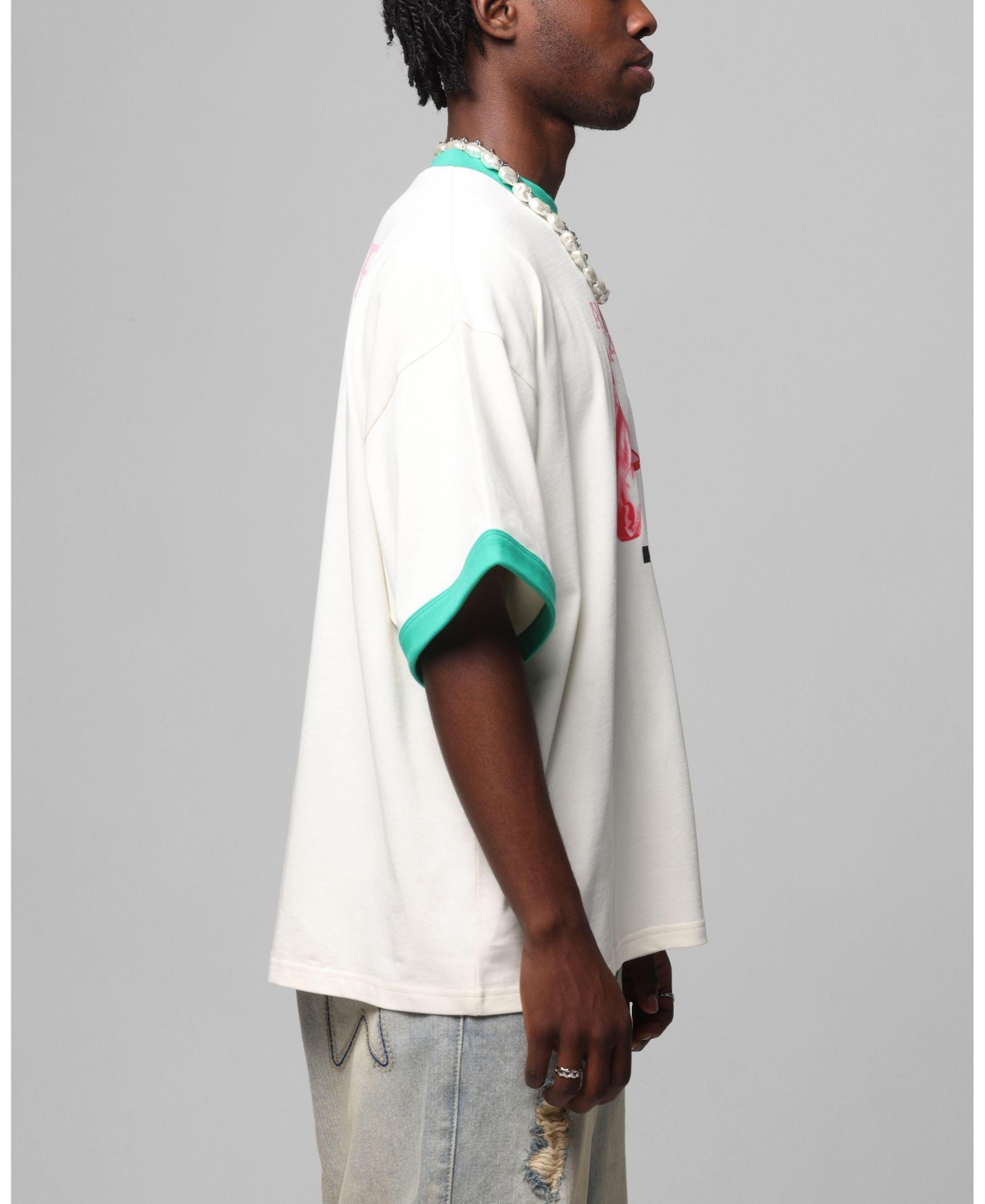 Loiter Men's Western Front Ringer T-Shirt