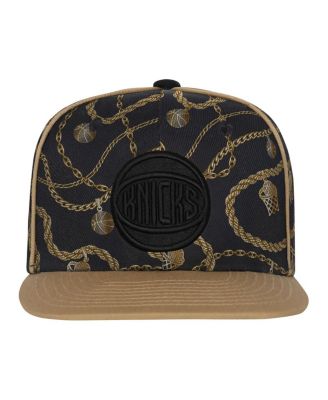 Big Boys and Girls Black New York Knicks Street Hooper Snapback Hat