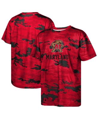 Outerstuff - Big Boys and Girls Red Maryland Terrapins Scrimmage T-Shirt