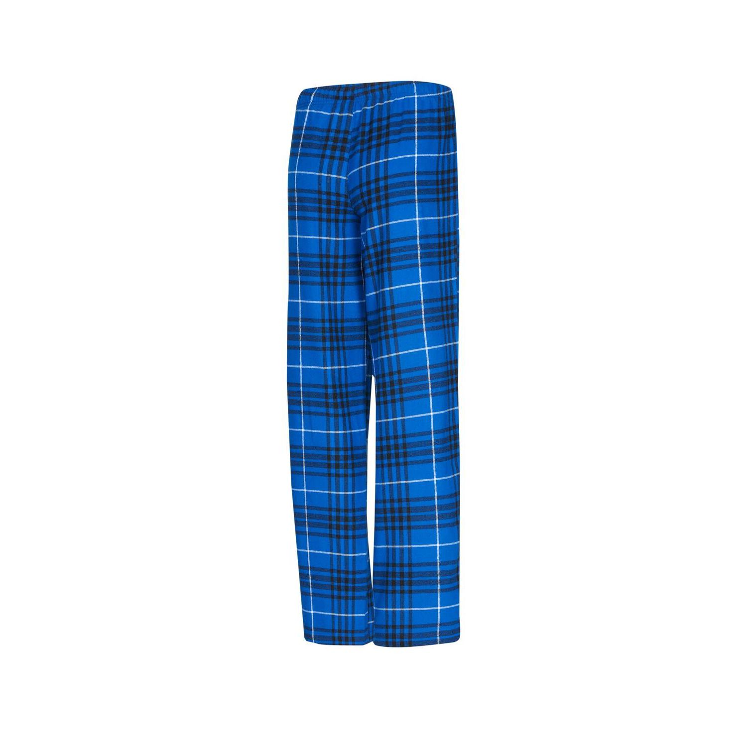 Women's 2-Piece Blue/Black Orlando Magic Vector Top and Flannel Pants Sleep Set