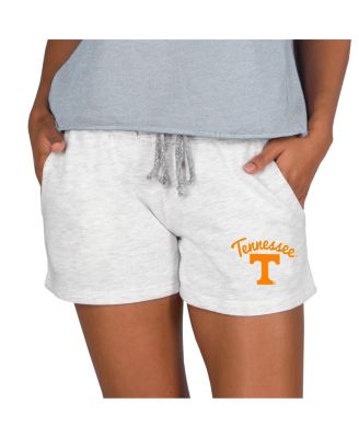 Concepts Sport - Women's Ash Tennessee Volunteers Mainstream French Terry Tri-Blend Shorts