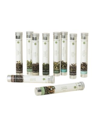 Tea from Around the World Loose Leaf Tea Sampler, 10-Pc. Set