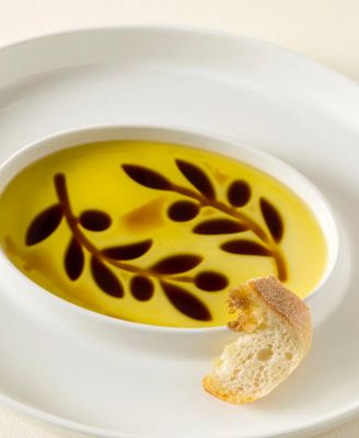 Olive Oil & Vinegar Porcelain Dipping Tray