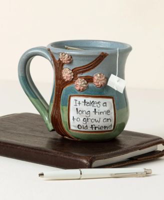 Old Friends Handmade Stoneware Mug