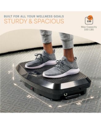 Hovert 3D Vibration Plate – Dual Motor, Oscillation & Lateral Motion for Whole Body Fitness