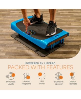 Rumblex 4D Pro Vibration Plate - Whole Body Vibration Exercise Machine for Weight Loss, Toning & Wellness, Accessories