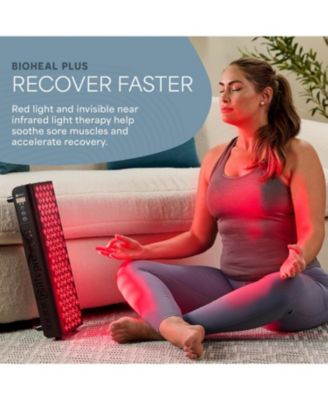 Red Light Therapy Panel for Face and Body – Near Infrared Light Device for Relaxation and Wellness, Portable and Stable Design