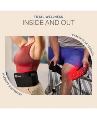 Micro Red Light Therapy Belt with Vibration NIR & Red Light Therapy for Pain Relief, Recovery, and Performance Enhancement