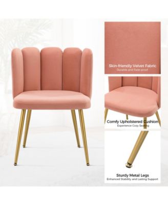 Contemporary Cazilda Side Chair with Tufted Back