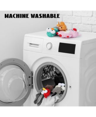 5 PCS Entire Barnyard Dog Toys with Squeaky Sounds,Christmas gift,Durable and Stimulating Plush Toys for Small to Large Dogs