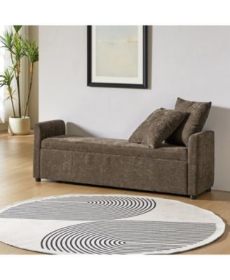 Rosana Transitional 59.4" Wide Storage Bench