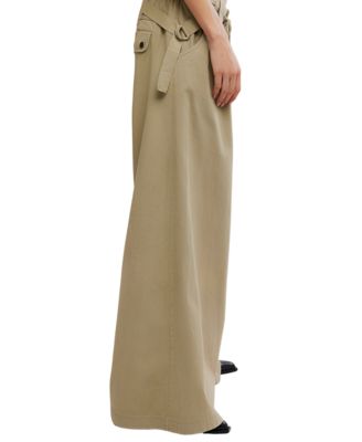 Women's Julien Wide Leg Pull-On Chino Pants