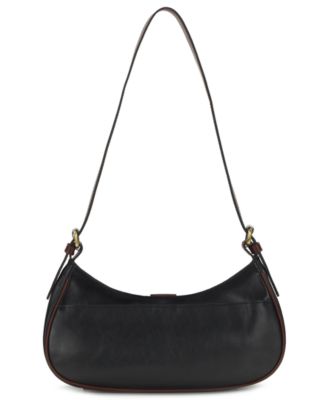 Valdieri Adjustable Baguette Handbag