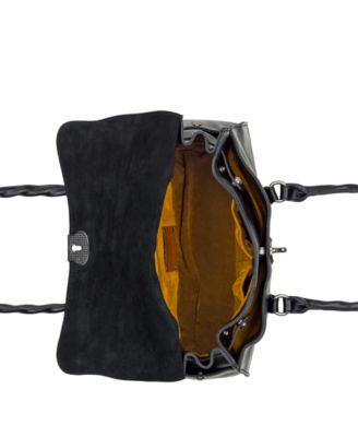 Vienna Medium Twist-Lock Satchel Bag