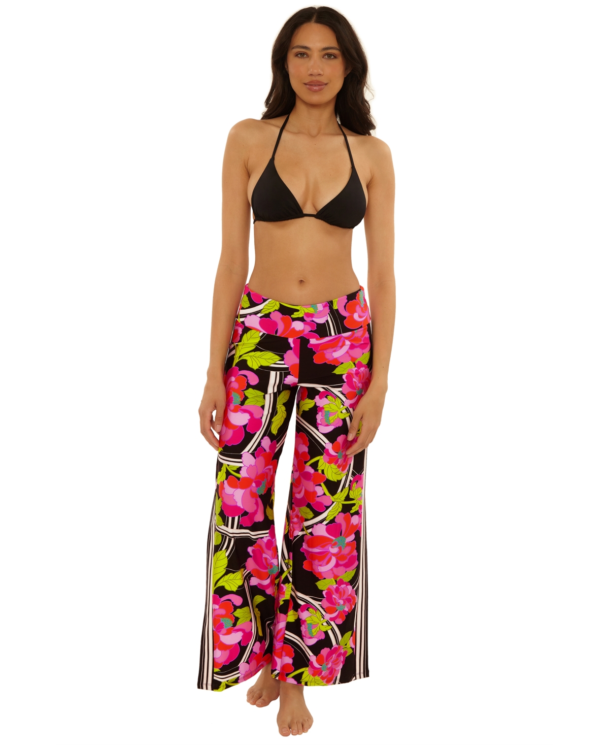 Trina Turk Women's Bougainvillea Printed Swim Pants
