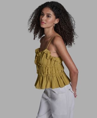 Women's Sleeveless Square Neck Tank Top