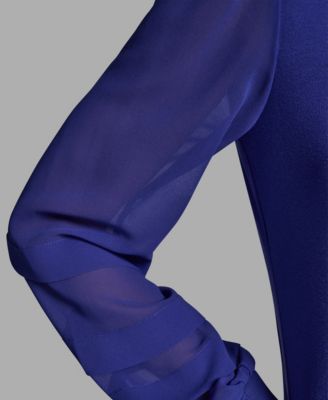 Women's Slim Fit Collared Button-Up Top