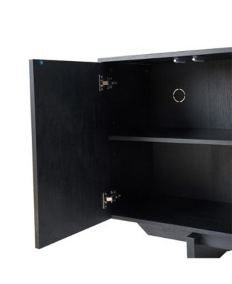 Modern Adamo 58"Wide 4 door Wood Sideboard