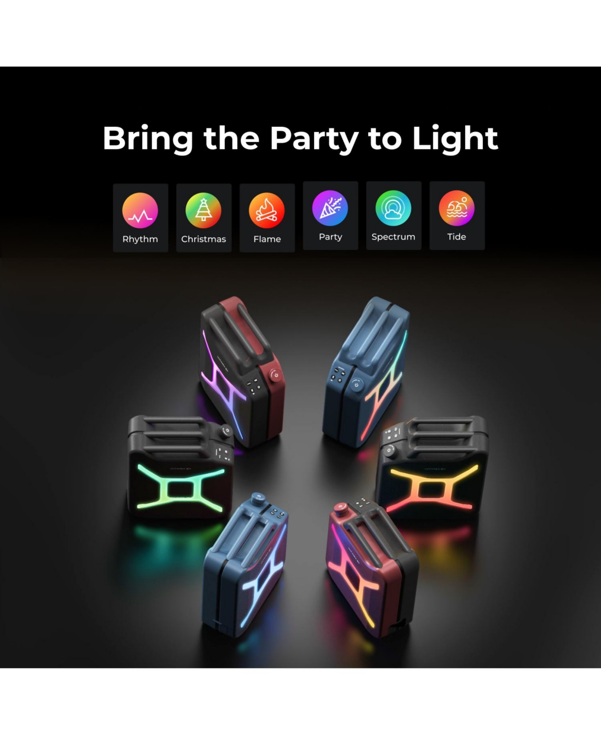 Ultimea go Jerry Can 360° Party Speaker